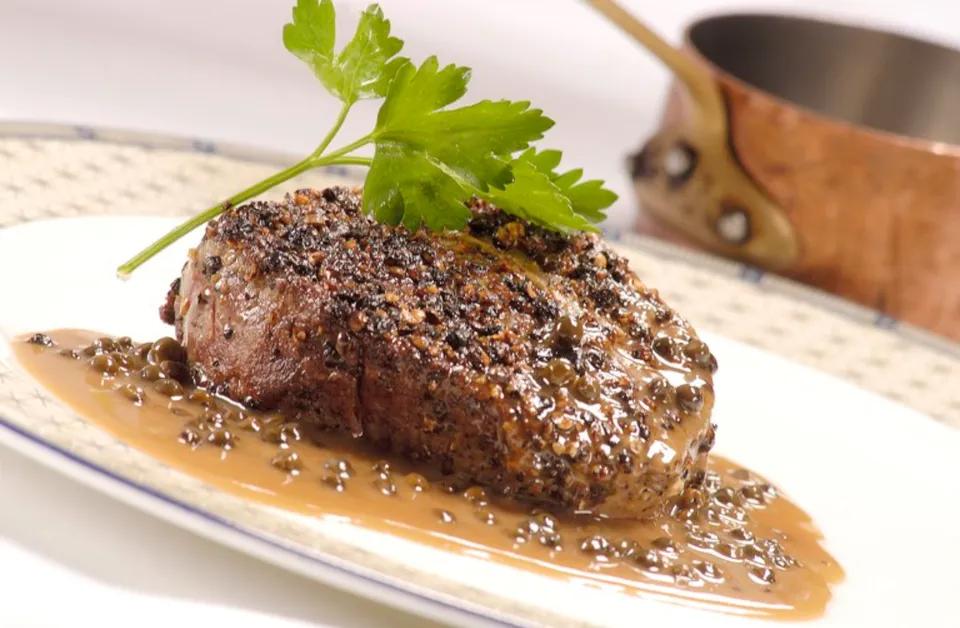 Steak au poivre