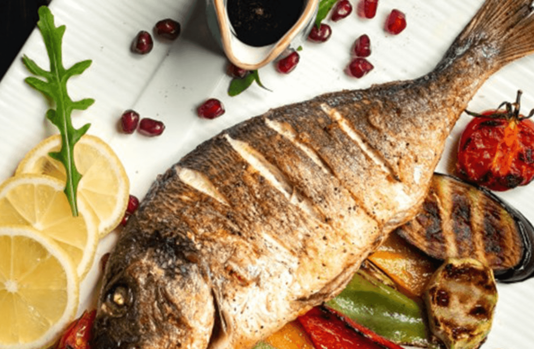 Daurade ou loup grillé