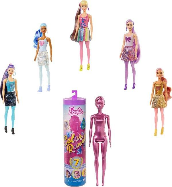 Barbie Color Reveal Doll Avec 7 Surprise