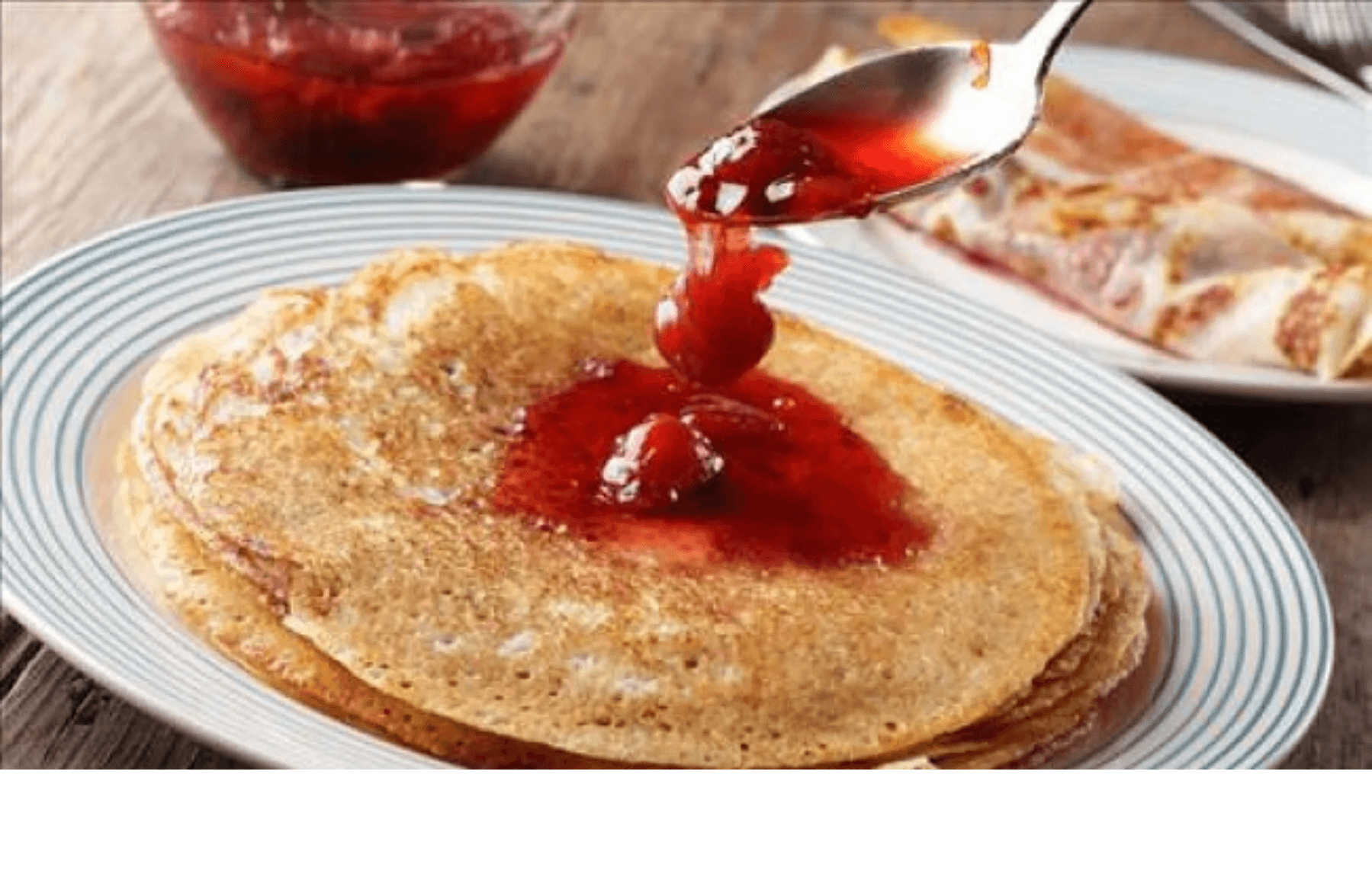 Crêpe au Confiture