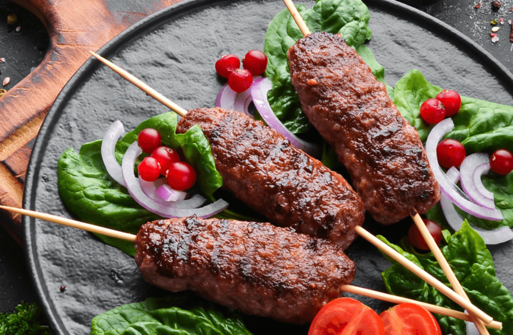 Brochettes Viande Hachée