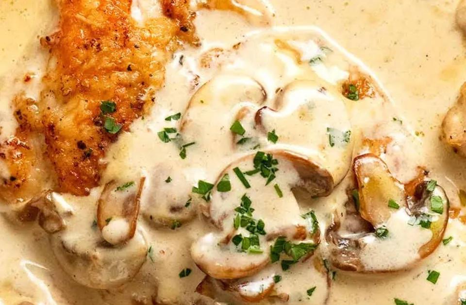 Escalope A La Florentine
