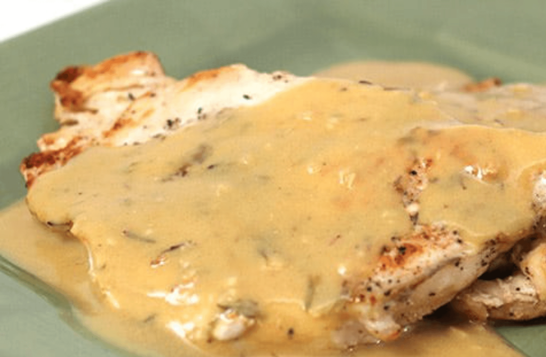 Escalope à la crème Sauce Blanche