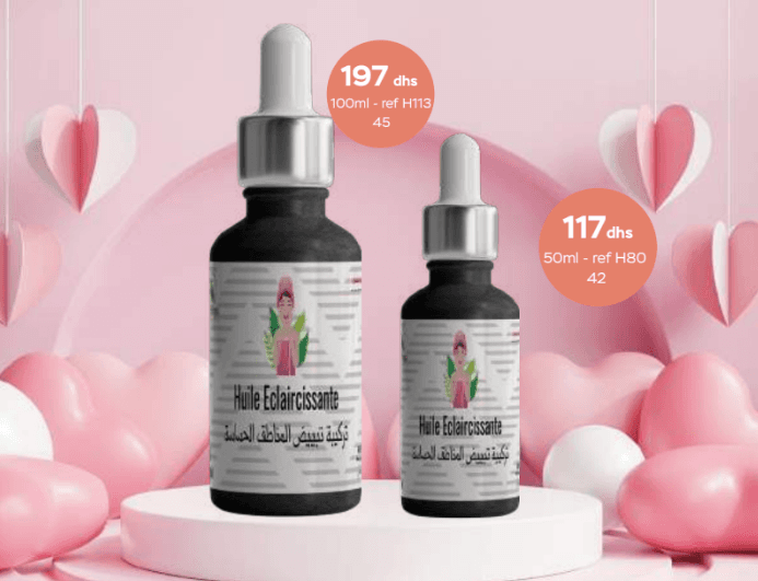 Huile Eclaircissante