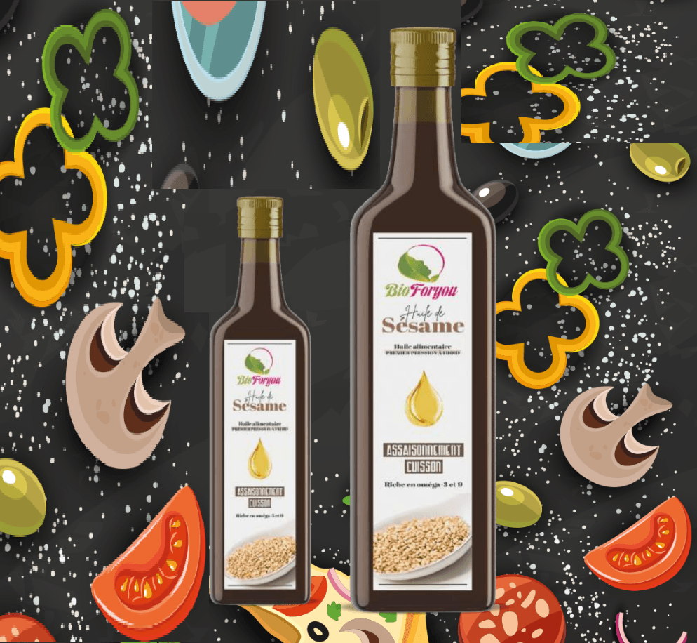 Huile De Sésame de Cuisson
