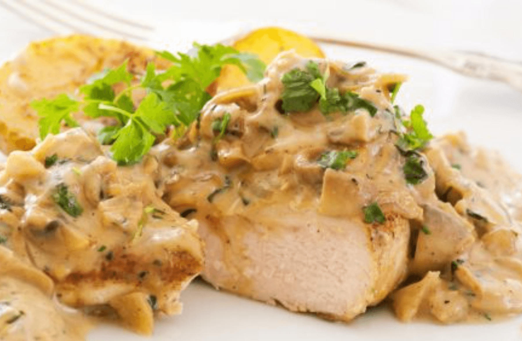 Escalope de Dinde Sauce Champignons