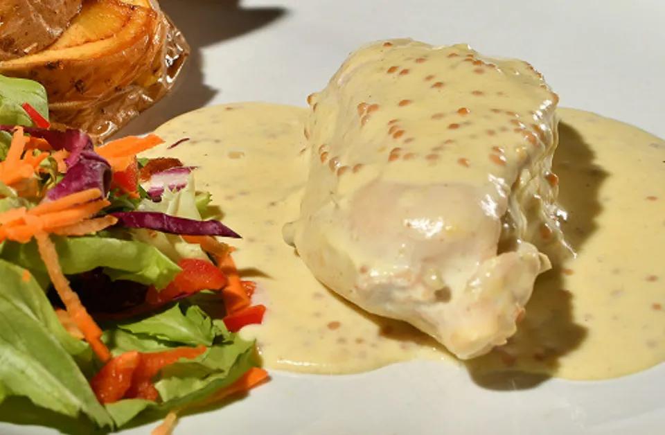 Escalope Sauce Roquefort