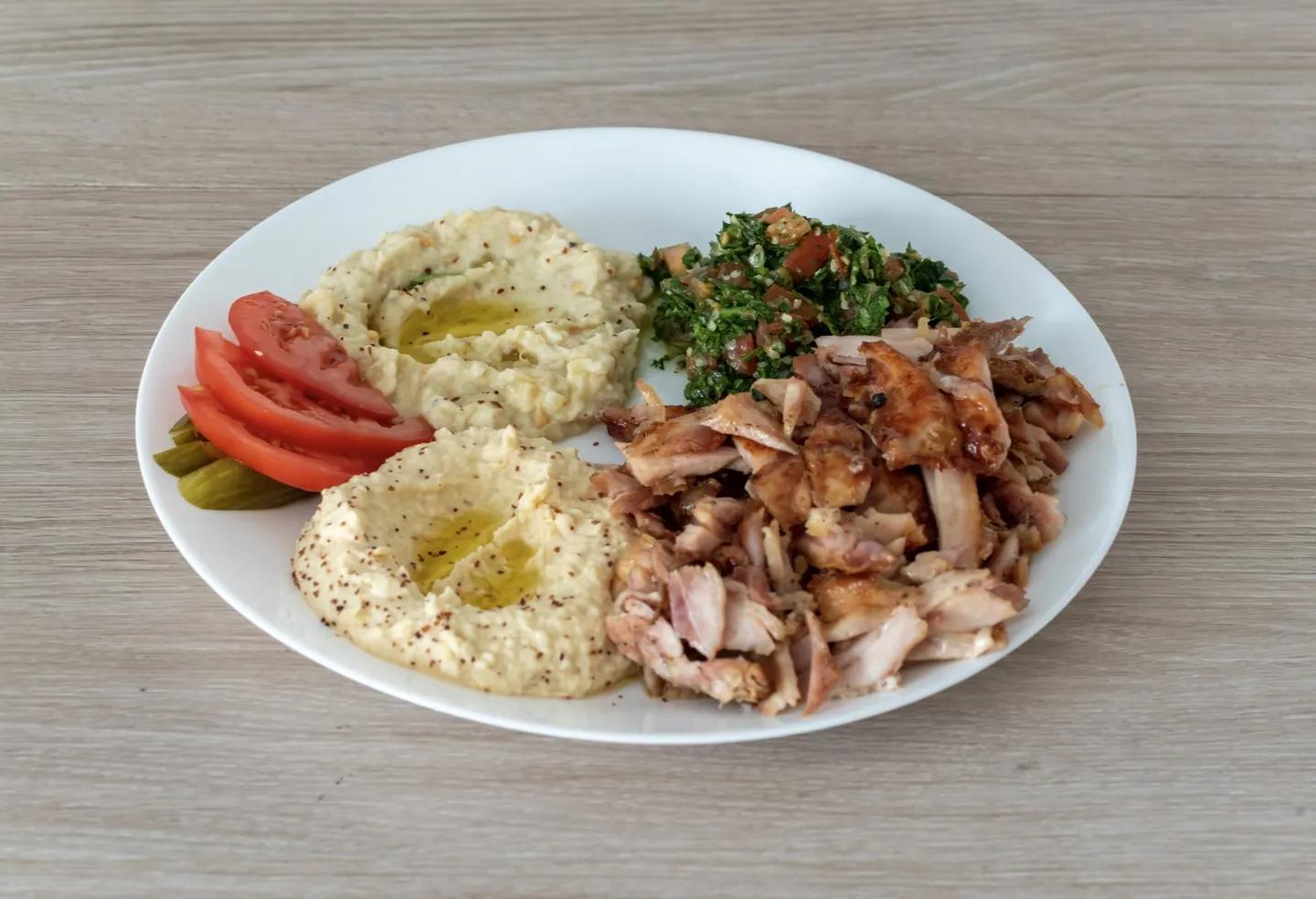 Plat Shawarma Poulet