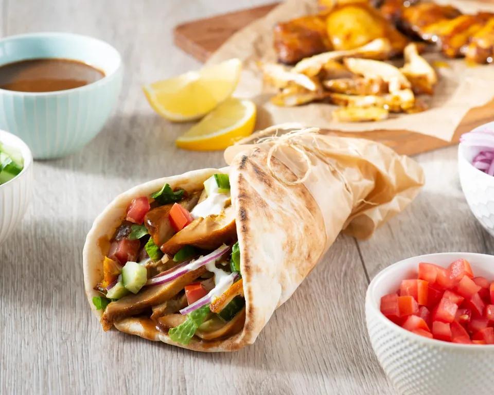 Poulet Arabic Shawarma Meal
