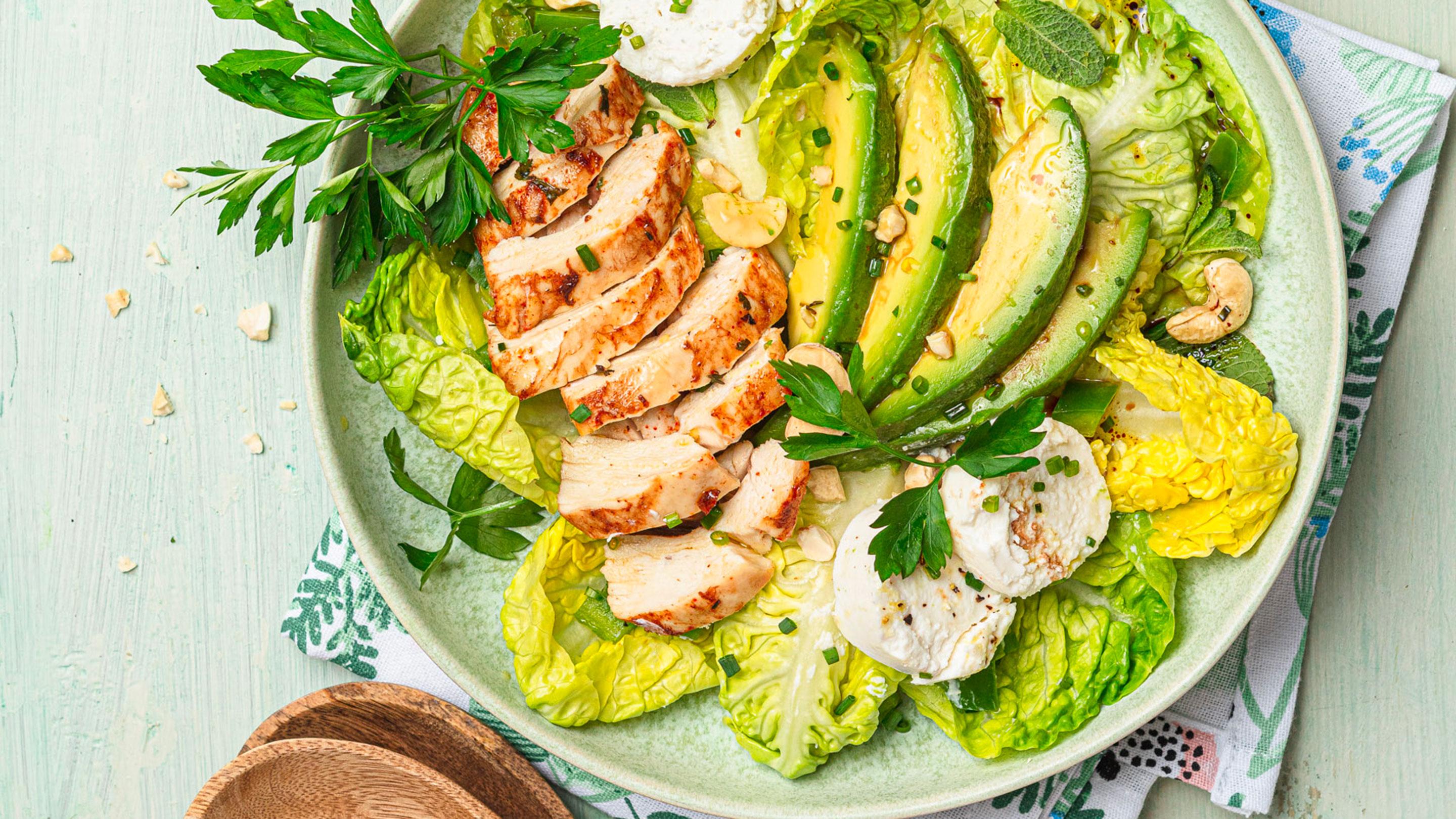 Salade Dinde et avocat