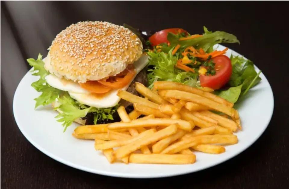 Assiette Hamburger