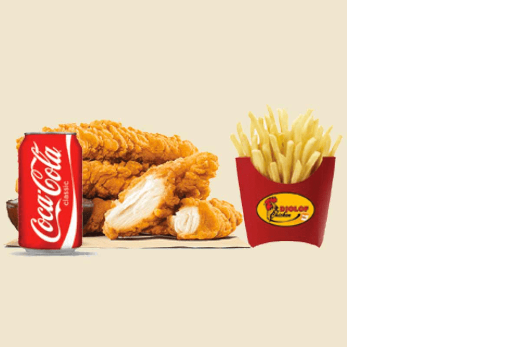 Djolof Tender 4 pieces