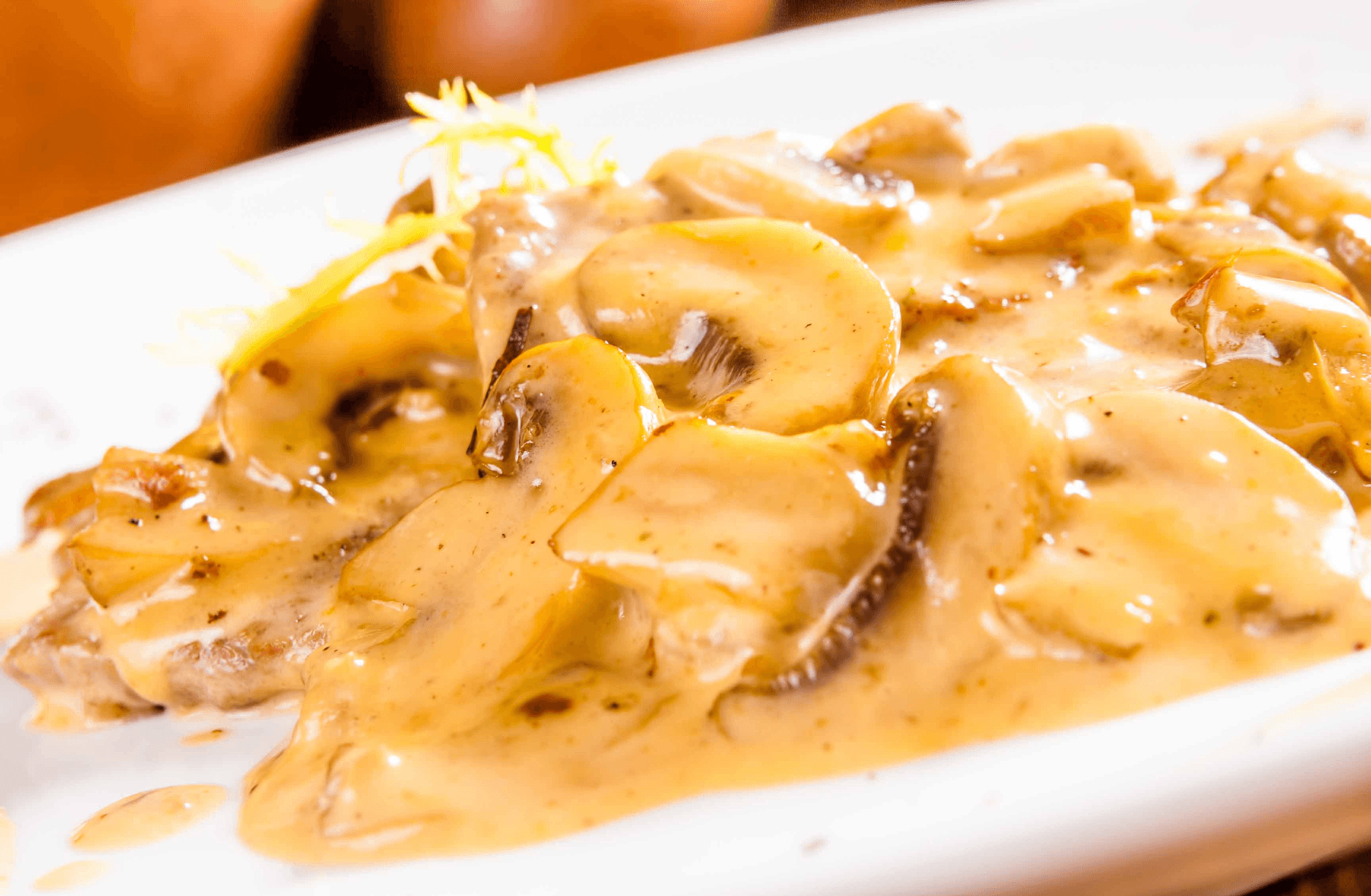 Plat Escalope à la crème