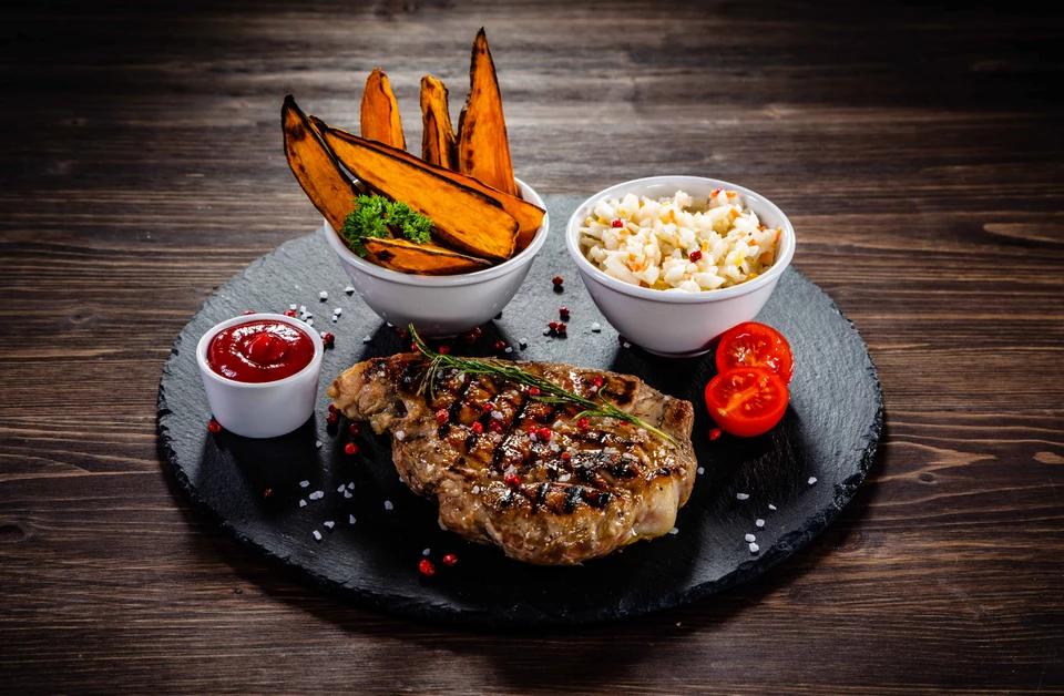 Plat Steak Grillé