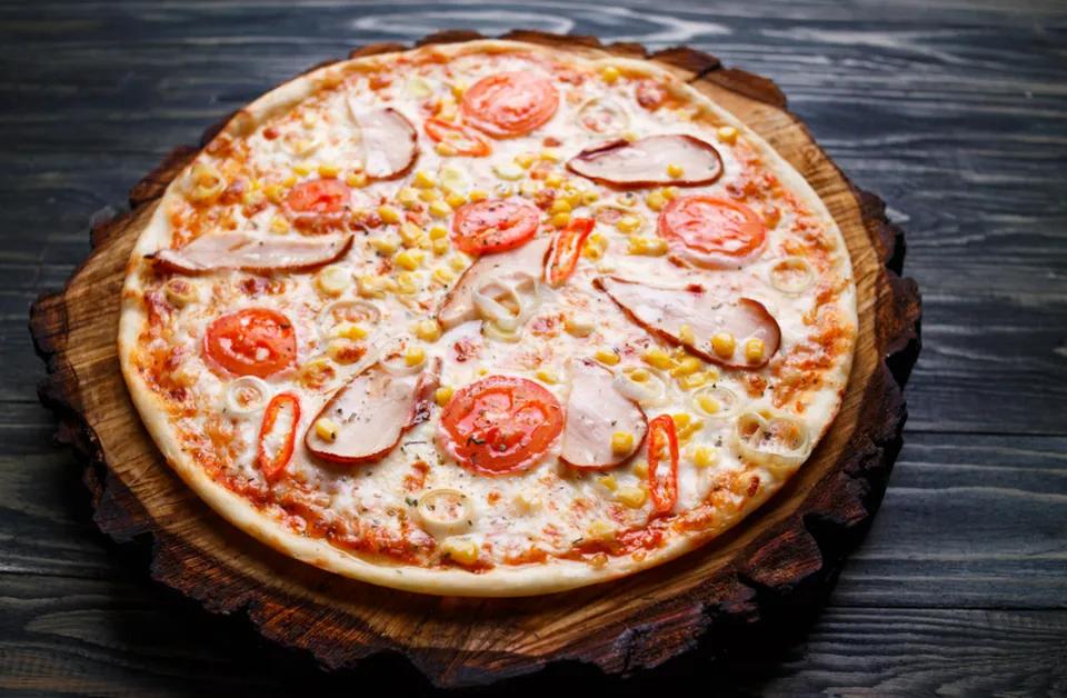 Pizza Poulet Fumé