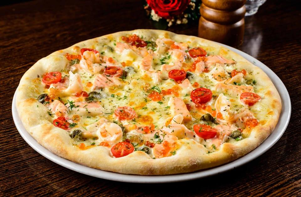 Pizza Saumon
