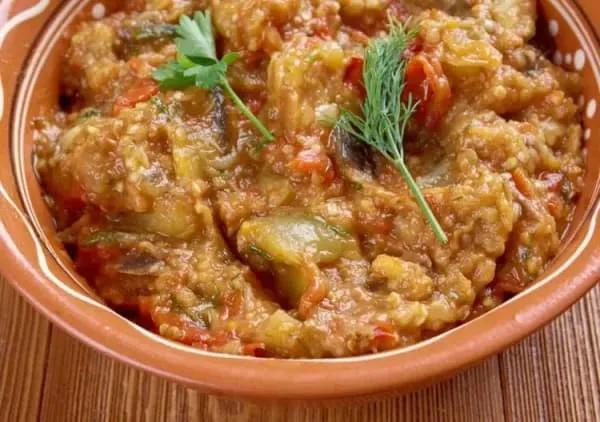 Zaalouk ( Aubergine A La Marocaine )