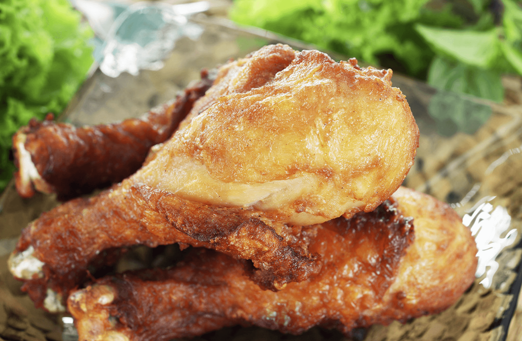 دجاج مفور مقلي