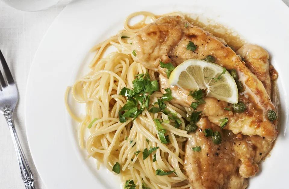 Pasta Poulet Champignons