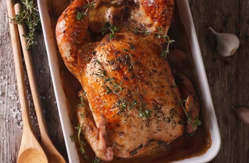 Poulet Complet Rôti