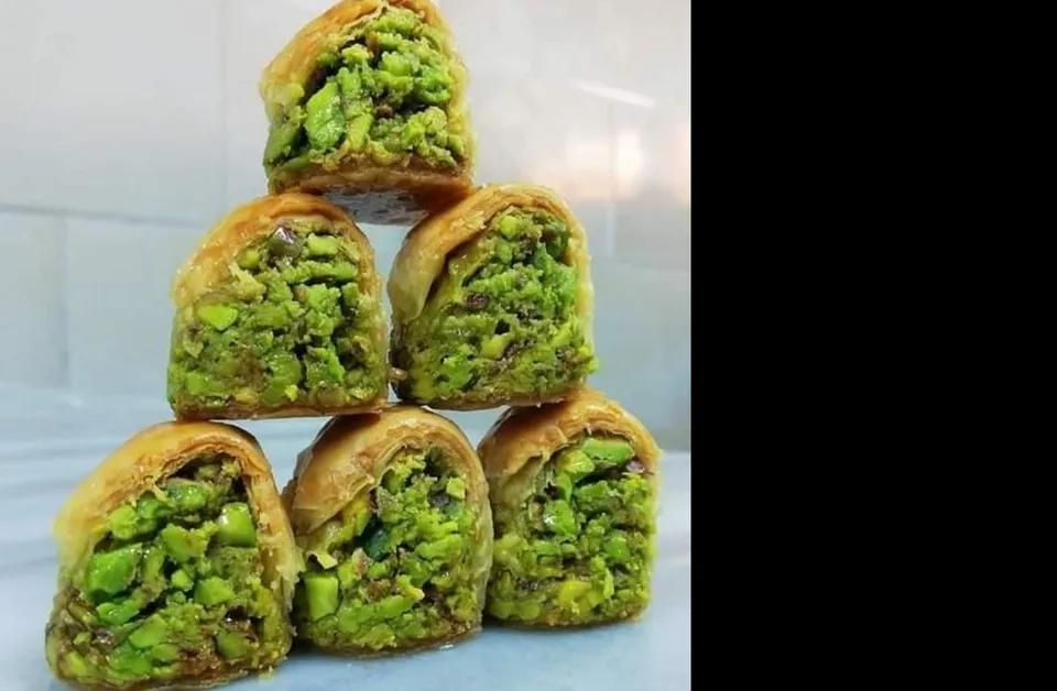 البقلاوة السّوريّة  فستق