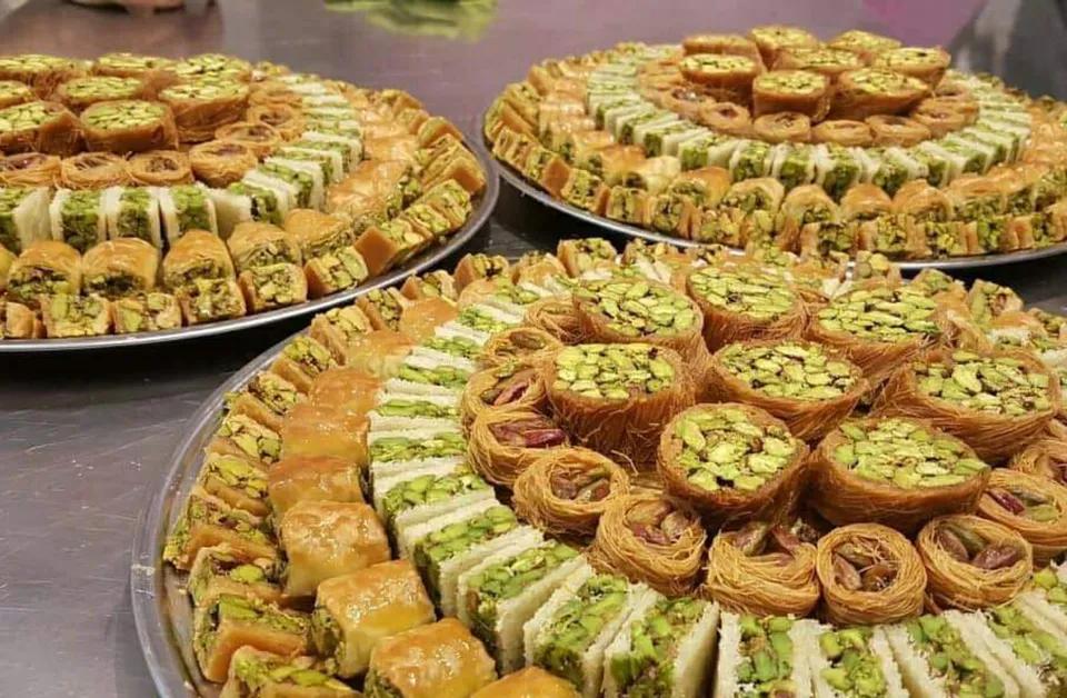 حلويات شرقية فستق