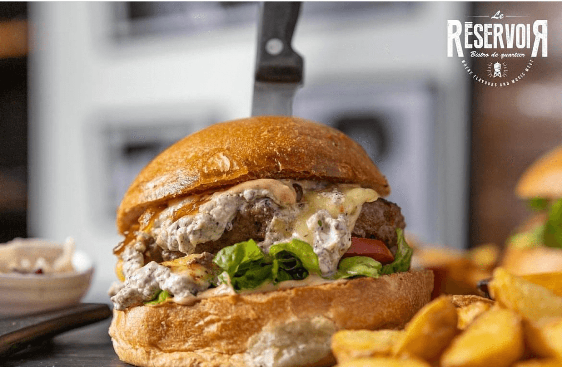 Burger Périgourdine