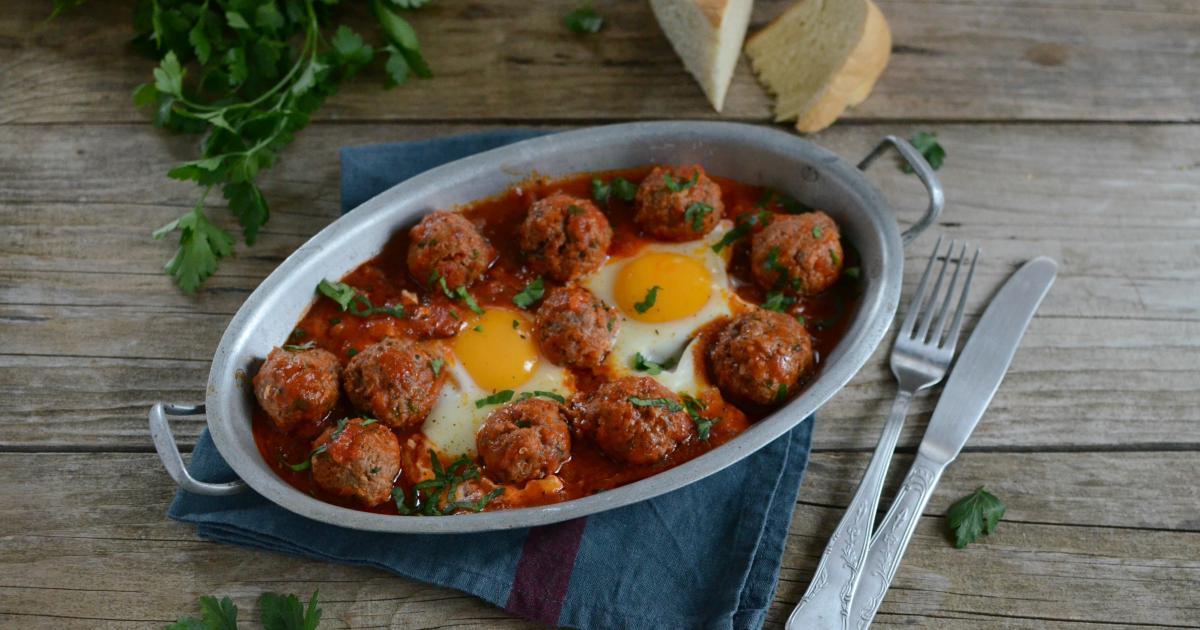 M'9ila Boulettes De Viande Hachée Aux Œufs