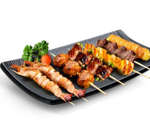 Plat Brochettes Mixte
