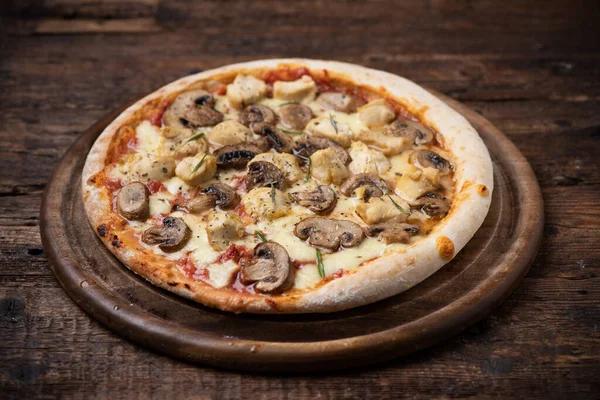 Pizza Poulet Champignon