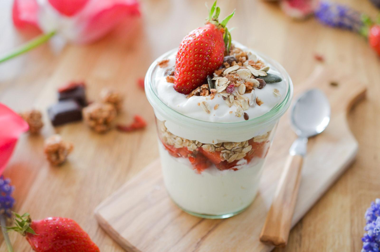 Parfait Fraises Granola