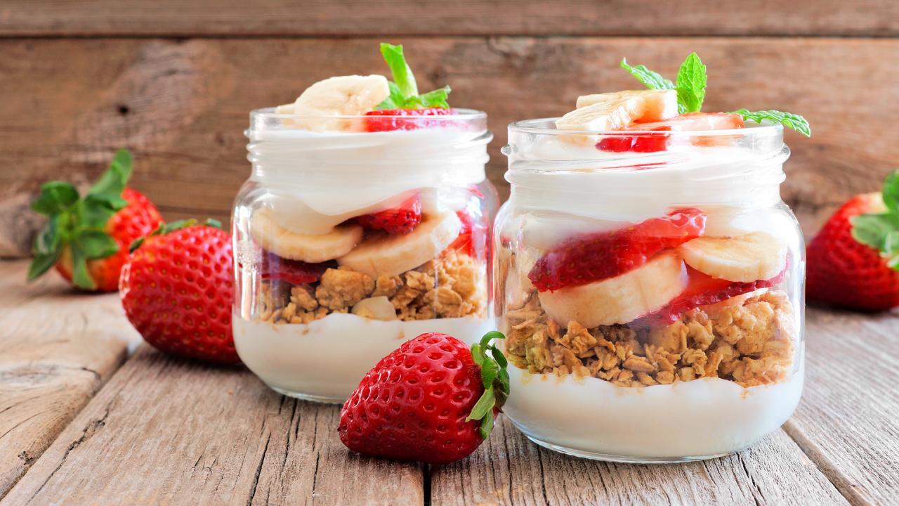 Parfait Banane Amlou Granola