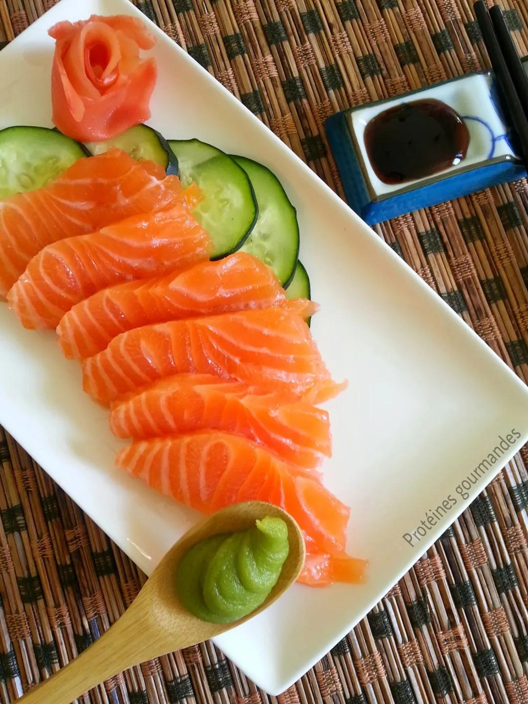 Sashimi Saumon