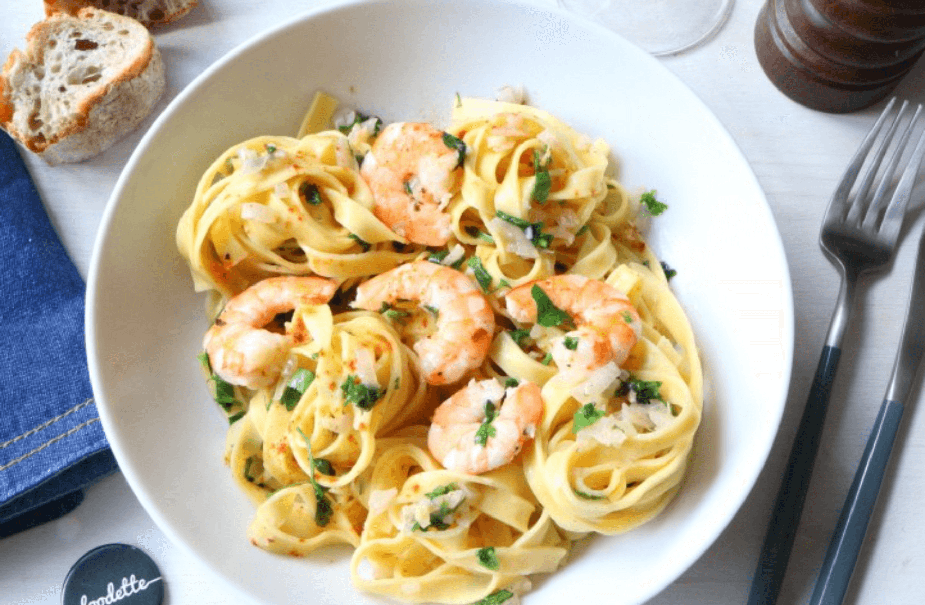 Tagliatelle aux Chevrettes