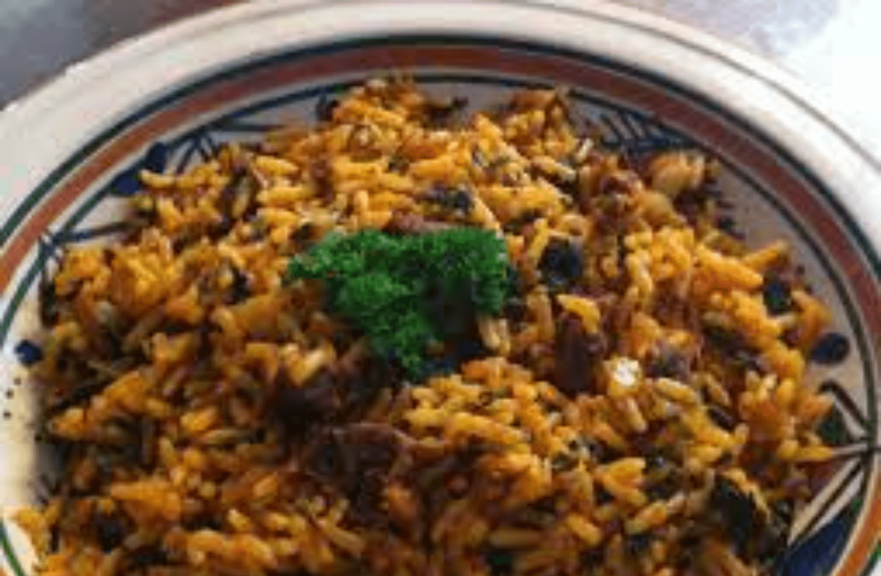 Riz Djerbien à l'Escalope