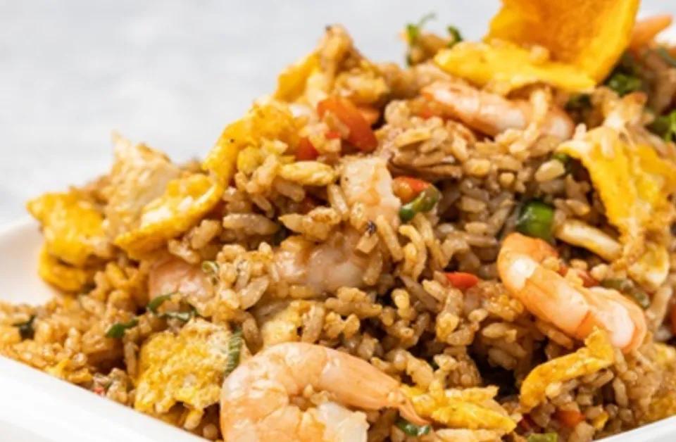 Riz Djerbien aux Crevettes