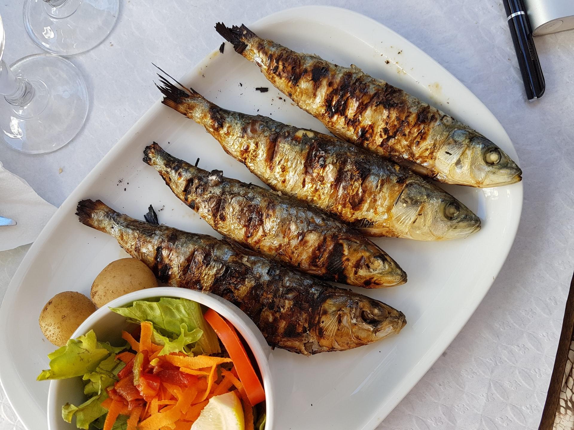 Sardine Grillé + pain