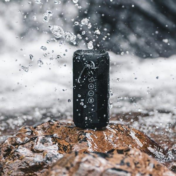 Haut-parleur Bluetooth étanche portable, prise en charge AUX et lumière REMAX RB-M28 Pro SPEAKER