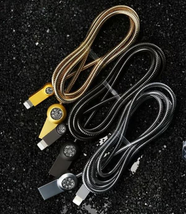 Cable IPHONE charge rapide diamant REMAX RC-085i FAST CHARGE