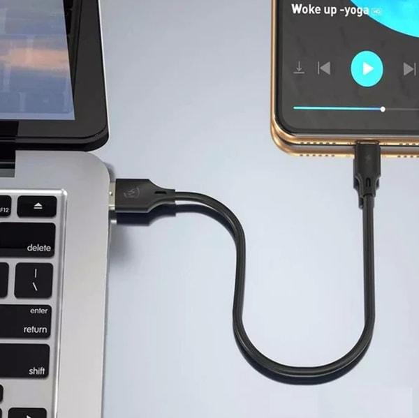 Cable SAMSUNG 25cm 2.4a Micro USB Cable Données & Charge