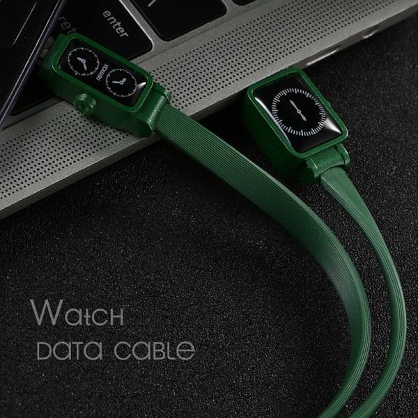 CABLE SAMSUNG VERT MICRO USB CHARGE & DONNÉES DESIGN MONTRE Remax RC-113M