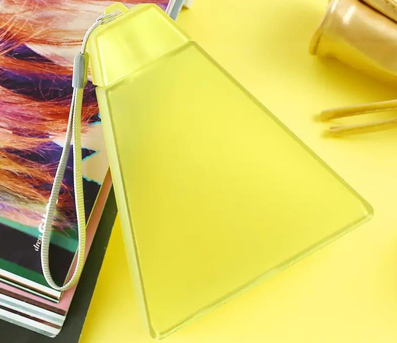 Bouteille JAUNE 260ml en plastique Pyramid Happinese Remax RT-CUP34