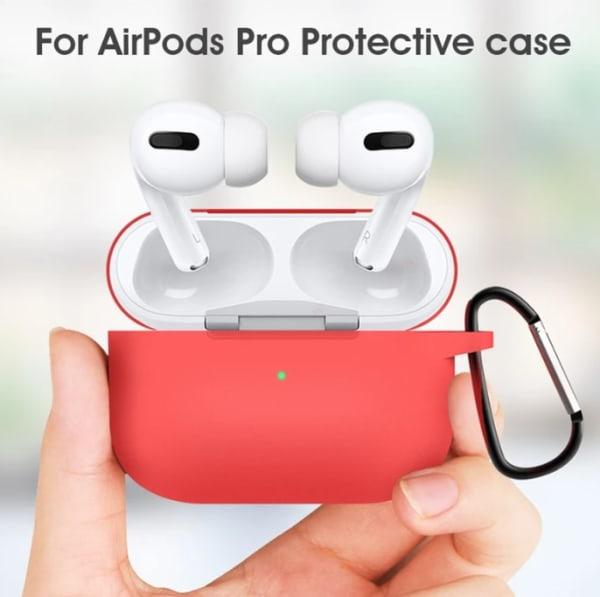 Coque en Silicone AirPods Pro avec porte-clés