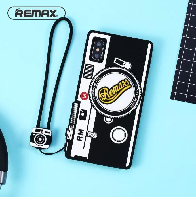 IPhone X Coque Camera en silicone Remax RM-1646