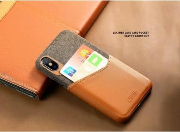 COQUE IPHONE X/XS/XR/XS MAX MARRON RM-1650 REMAX