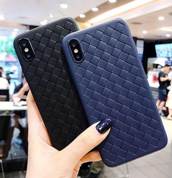 Coque IPhone X/ 7/ 8 à tissage de grille en silicone TIRAGOR REMAX