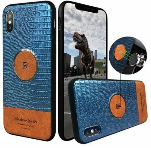 Coque IPhone 7/8 & 7+/8+ En Simili cuir rigide Coque Magnetic REMAX