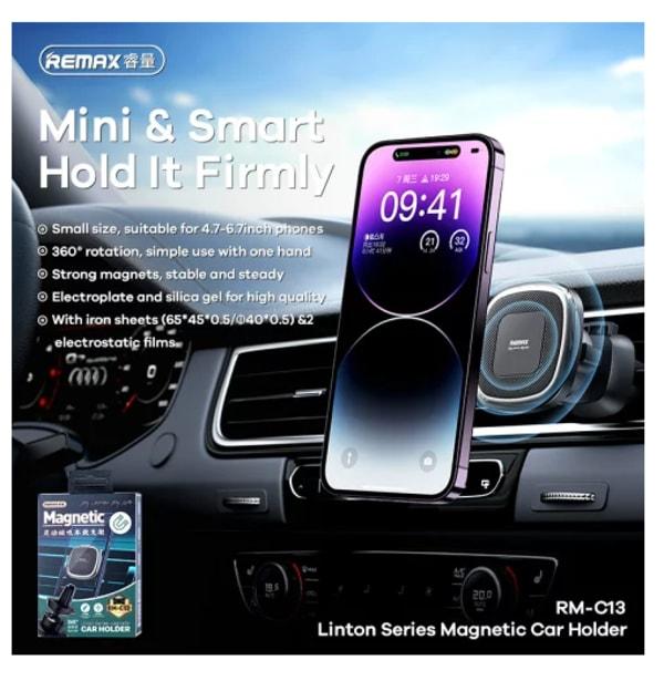 Support de voiture magnétique pour grille d'aération REMAX RM-C13