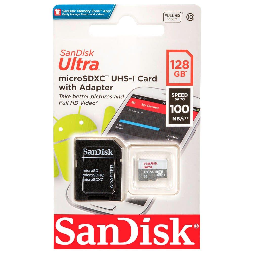 Carte Mémoire 128GB SANDISK Ultra Lite Micro SDXC CARTE SD