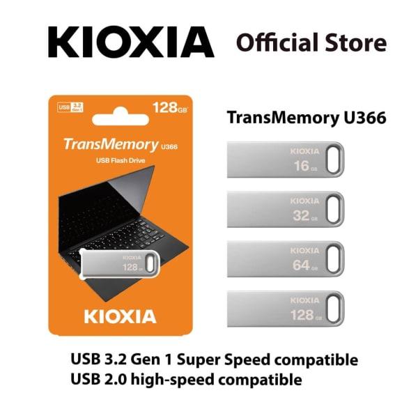 KIOXIA CLE USB METAL 32GB & 64GB U366 USB 3.2